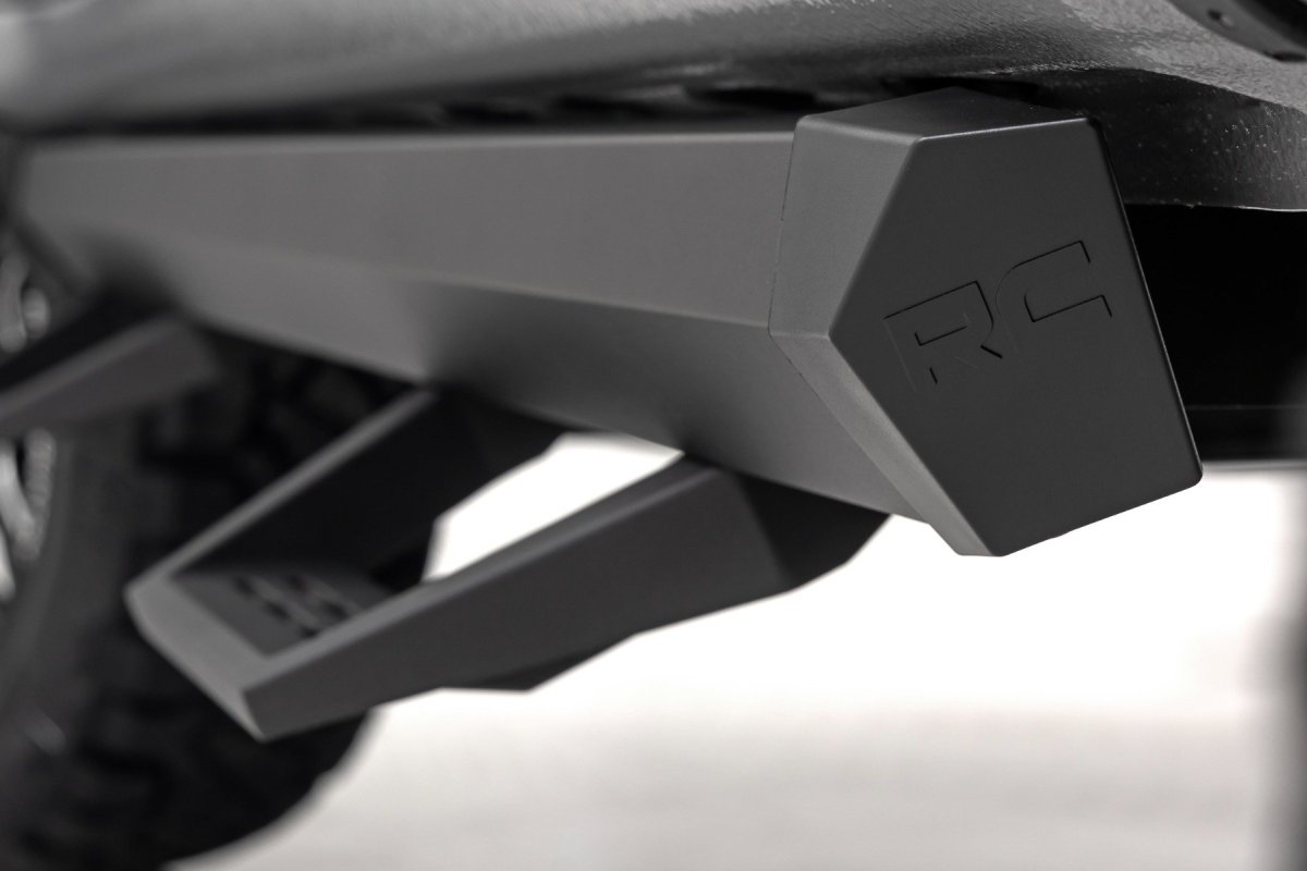 GMC Sierra 1500 Step - Rough Country - SRL2 Adj Aluminum - Black - '19-'24